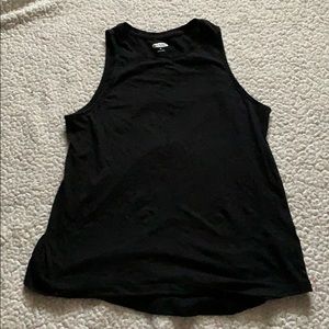 Black tank top